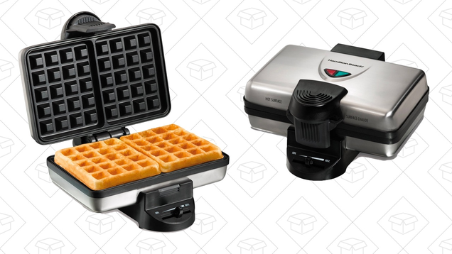 Hamilton Beach Belgian Waffle Maker | $19 | Amazon